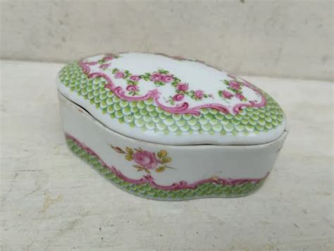 BOITE À PILULES en porcelaine de Paris EUR 4 00 PicClick FR