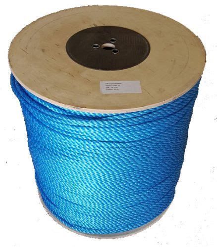 12mm Blue Poly Rope 1000m Reels At Low Prices Ropesdirect