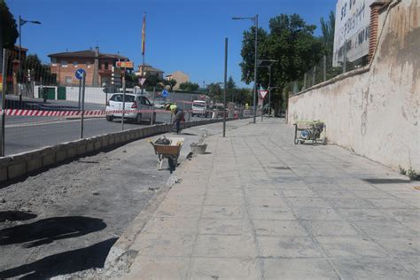 Continuidad Al Carril Bici Con Un Nuevo Tramo En La Entrada Al