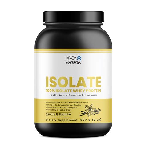 Isolate Protein – EZZA COACHING