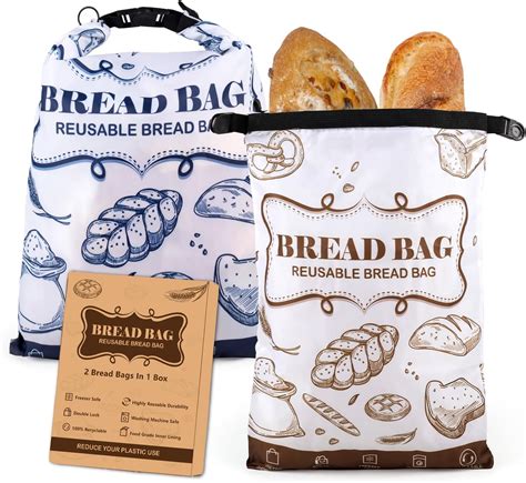 Amazon Bread Bags For Homemade Bread Pcs Linen Bread Bag With