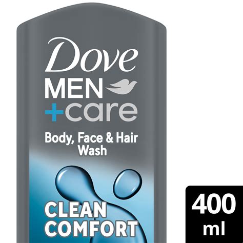 Clean Comfort In Body Face Hair Wash Dove Men Care Dove