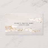 Classy Modern Gold Foil Loyalty Card Zazzle