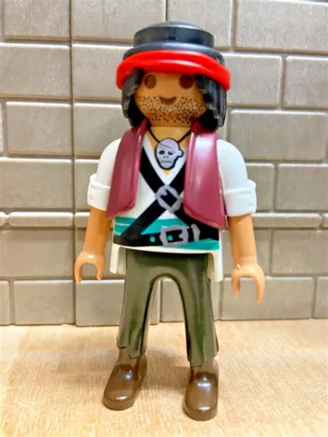 Playmobil Personnage Pirate Corsaire Flibustier Pour Custom Rare