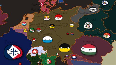 a countryball map of central europe (kinda) : r/PaxBrit