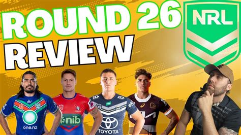 Nrl Round 26 Results 2023 Youtube