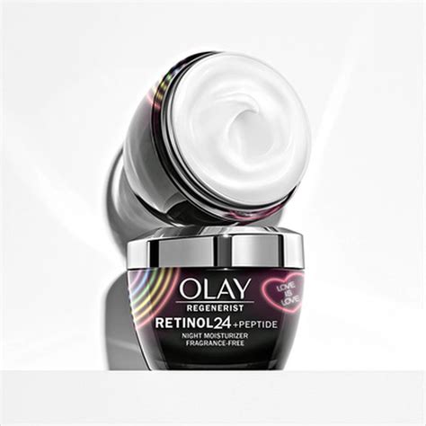 Olay Retinol24 Peptide Night Face Moisturizer Limited Edition Pride Jar