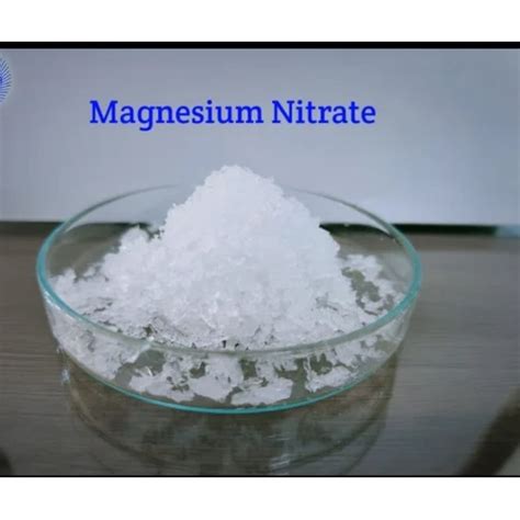 Magnesium Nitrate Hexahydrate And Solutions Manufacturer Magnesium