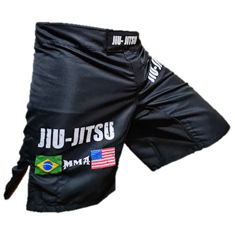 Bermuda De Tactel Masculina Brazilian Jiu J Tsu No Gi C Elastano