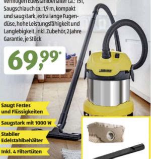 Kärcher KNT 2 Premium Nass Trockensauger Aldi Süd Angebot 18 11 2021