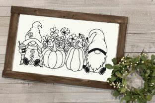 Fall Gnome Svg Gnome Pumpkin Svg Graphic By Tadashop Design Creative