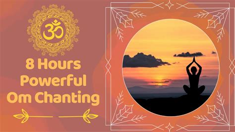 Om Meditation 8 Hours OM Chanting Powerful Mantra For Yoga