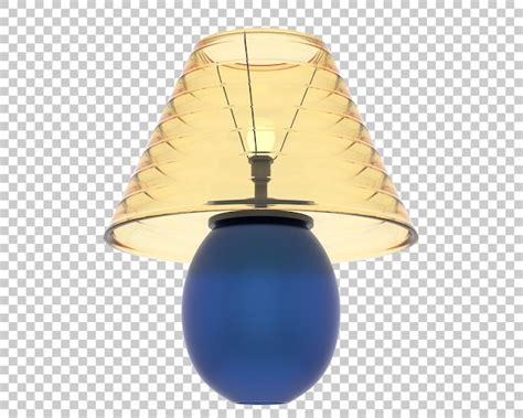 Lampe De Chevet Sur Fond Transparent Illustration De Rendu 3d PSD Premium