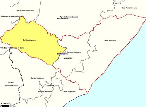 Sertão De Alagoas - Sertão das Alagoas: Mapas