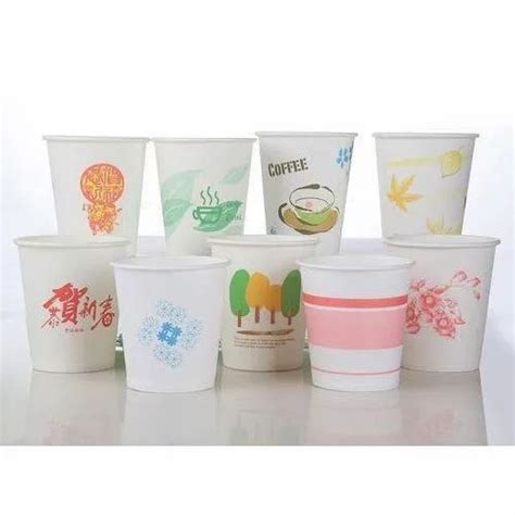 Printed Paper Cup Features Eco Friendly Capacity Ml At Rs