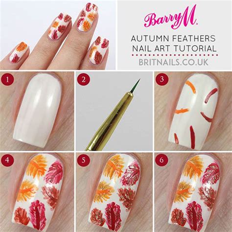 Easy & Simple Autumn Fall Nail Art Tutorials For Beginners & Learners ...