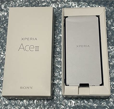 Yahoo オークション sony XPERIA Ace iii ブルー 新品 Y mobile ワイ