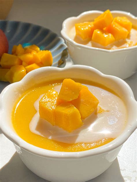 Mango pudding – Artofit