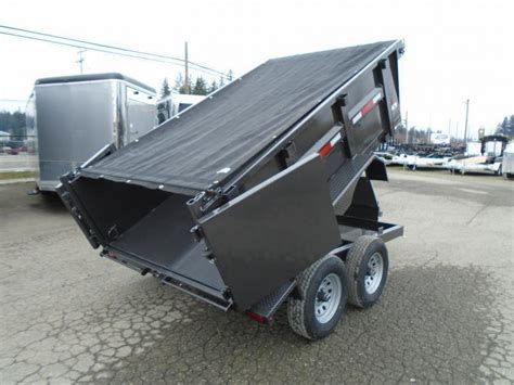 Summit Cascade X K Dump Trailer With Tarp Ramps Spreader