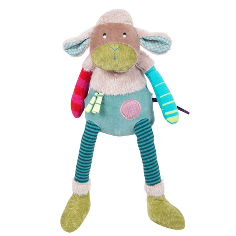 Moulin Roty Les Jolis Pas Beaux Peluche Mouton Cm