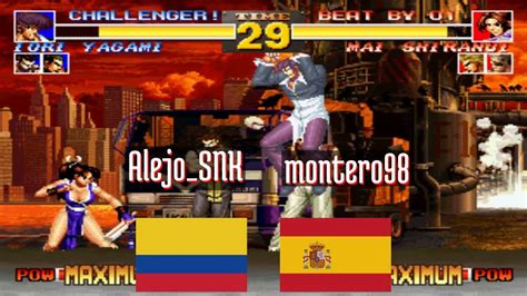 King Of Fighters Ft Alejo Snk Co Vs Montero Es