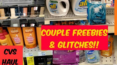 CVS Couponing Haul 2 7 3 13 Freebies And Glitches 16 Items For