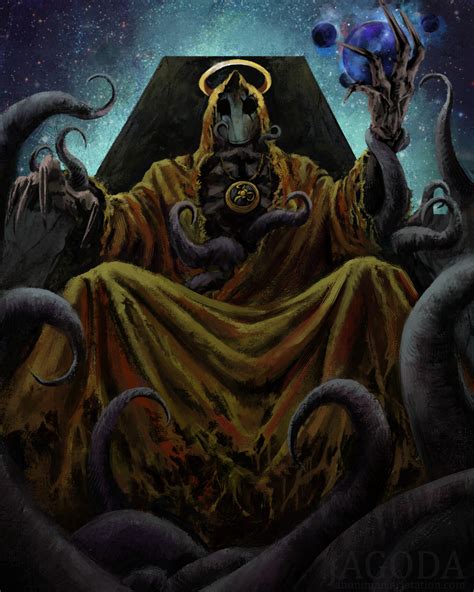 The King In Yellow Jakub Jagoda Cthulhu Art Lovecraftian Horror