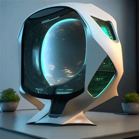 Futuristic PC monitor by Pickgameru on DeviantArt