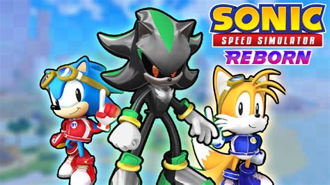 Sonic Speed Simulator Reborn Green Android Shadow Racesuit Classic