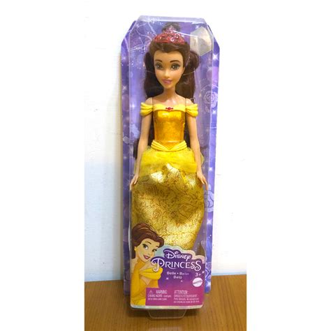 芭比娃娃 Barbie Disney Princess Belle 美女與野獸 貝兒公主 蝦皮購物