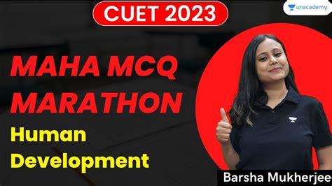 CUET Maha MCQ Marathon Human Development CUET 2023 Barsha