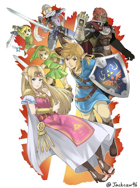 Personajes De Zelda En Smash Bros Ultimate Nintendo Primordia