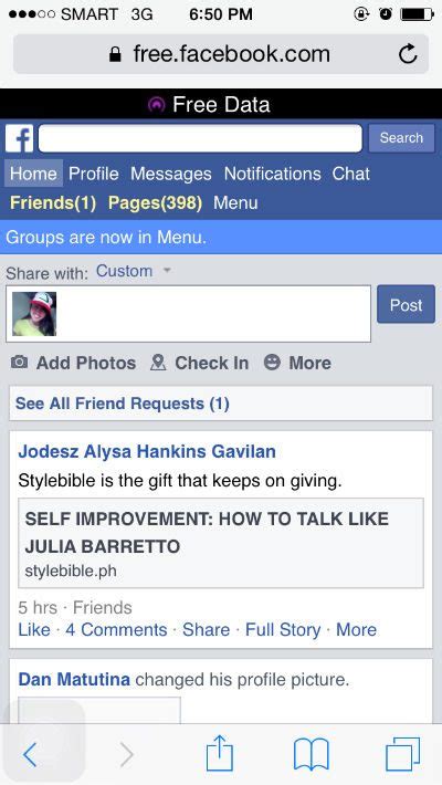 facebook worth checking