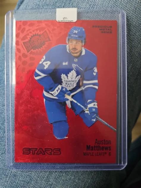 Auston Matthews Metal Universe Pmg Precious Metal Gem Eur