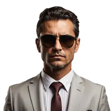 Retrato De Estudio Masculino Moderno Serio En Traje De Negocios Png