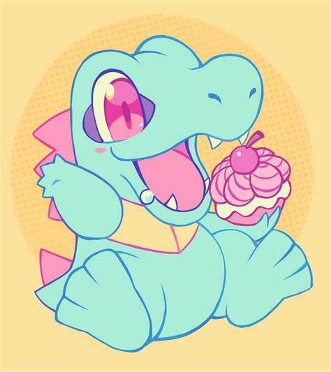 Pink Puff By Extyrannomon Totodile Cute Pokemon Pokemon Pictures