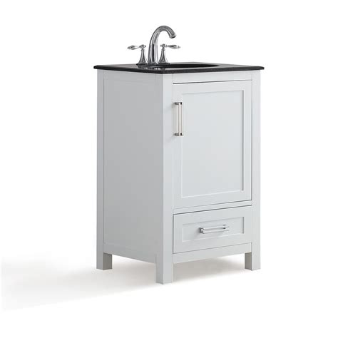 20 Inch Evan White Bath Vanity Vanity Bath Vanities Single Bathroom