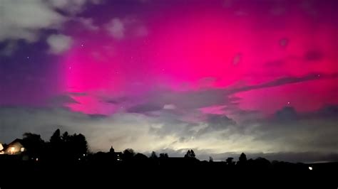 Polarlichter In Der Nacht Zum Sonntag Erwartet