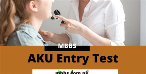 Aku Entry Test 2022 Preparation Guide With Syllabus Mbbscompk