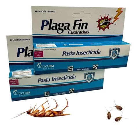 Cucarachicida Veneno Para Cucarachas Plaga Fin Original X Cuotas