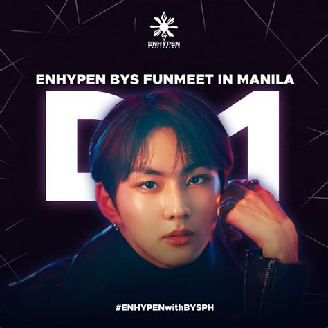 Enhypen Philippines On Twitter D Bys Funmeet In Manila Day Left