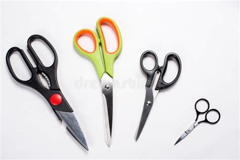 Four types of scissors stock photo. Image of cooking - 271083872