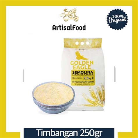 Jual Tepung Golden Eagle SEMOLINA 250 Gr TIMB Shopee Indonesia