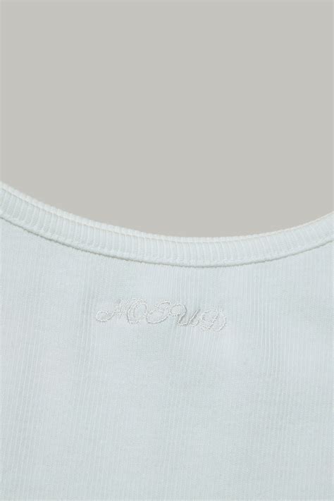 NOEUD 7th Boat neck t shirt Ivory NOEUD 리켓