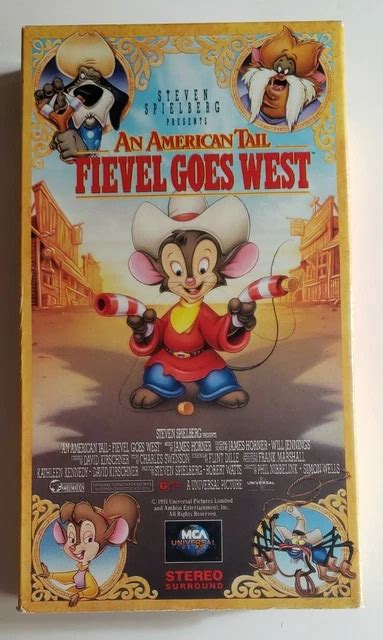 AN AMERICAN TAIL - Fievel Goes West (VHS, 1992) EUR 2,27 - PicClick IT