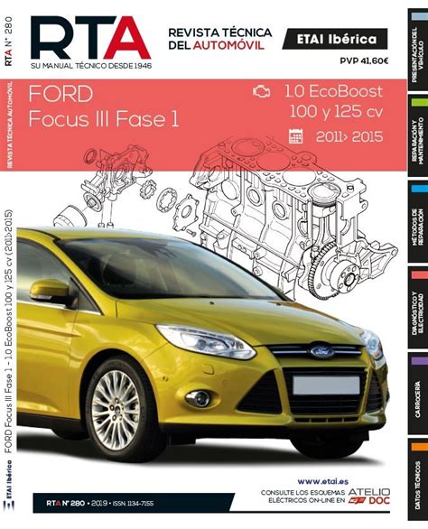 Manual De Taller Y Mecanica Ford Focus Iii 10 Ecoboost 100 Y 125 Cv 2011 15 R280