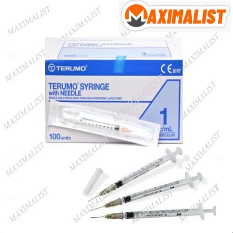 Jual Eceran Terumo Spuit Cc Cc Cc Cc Syringe With Needle