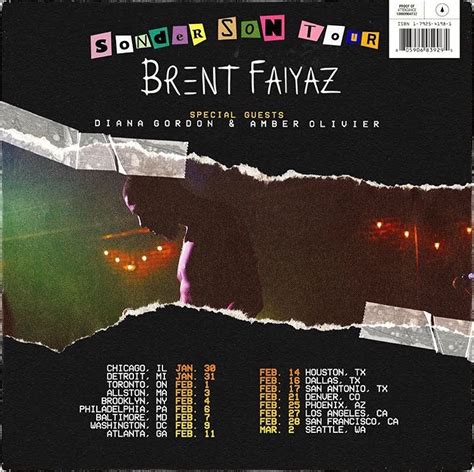 Brent Faiyaz Tour Dates 2024 Merna Stevena