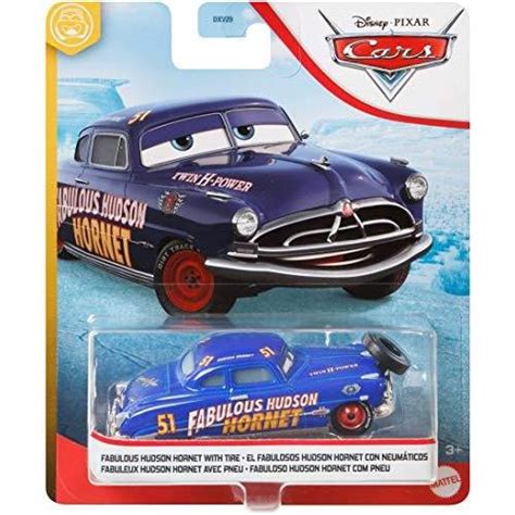 Disney Pixar Cars Fabulous Hudson Hornet with Tire – Toy Choo Choo