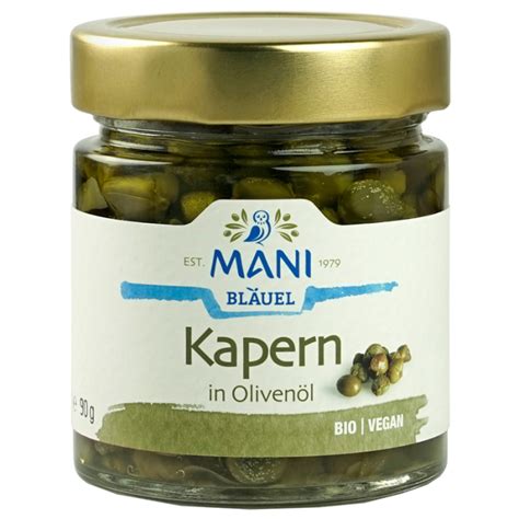 Kapern In Oliven L Bio G